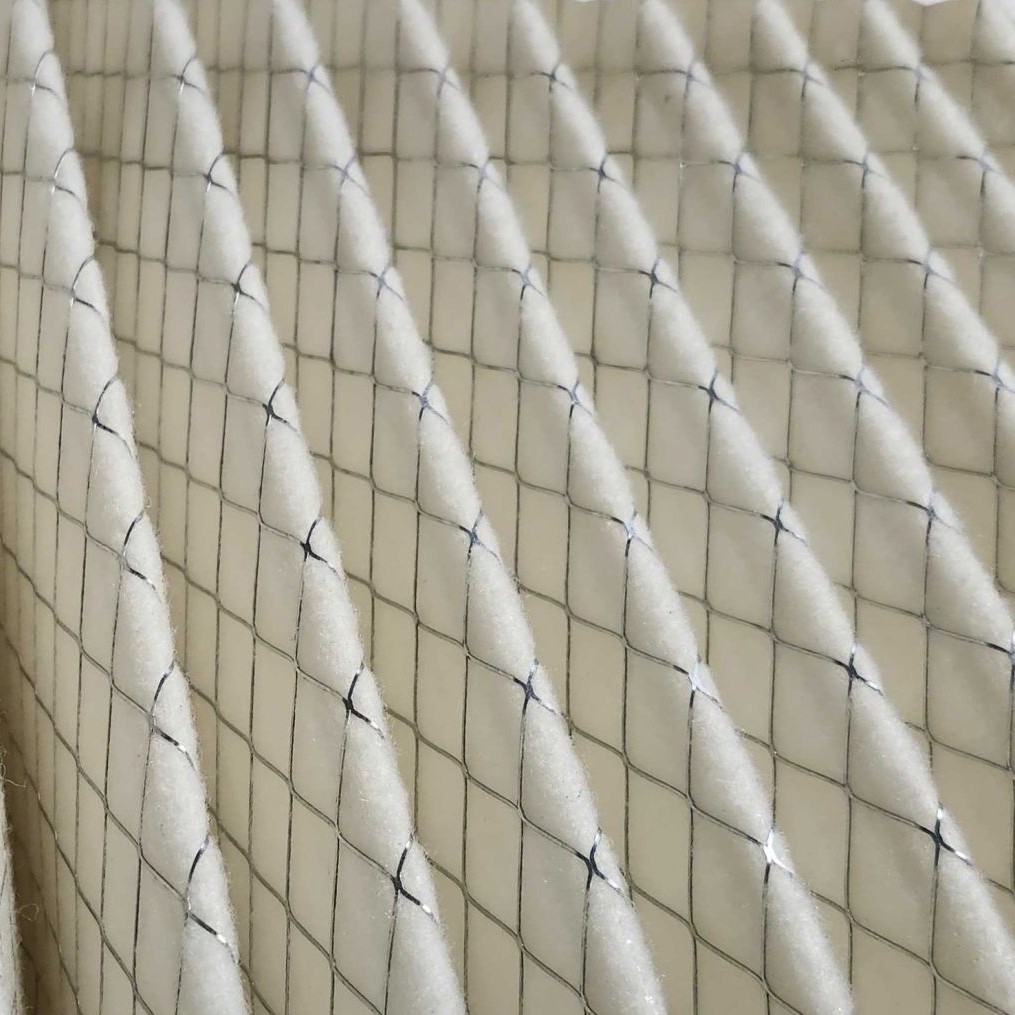 EcoStatic pleated with mesh 1